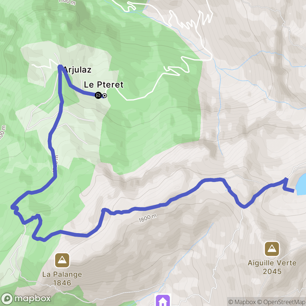 Glières-Val-de-Borne: routekaart voor buitenactiviteiten - France