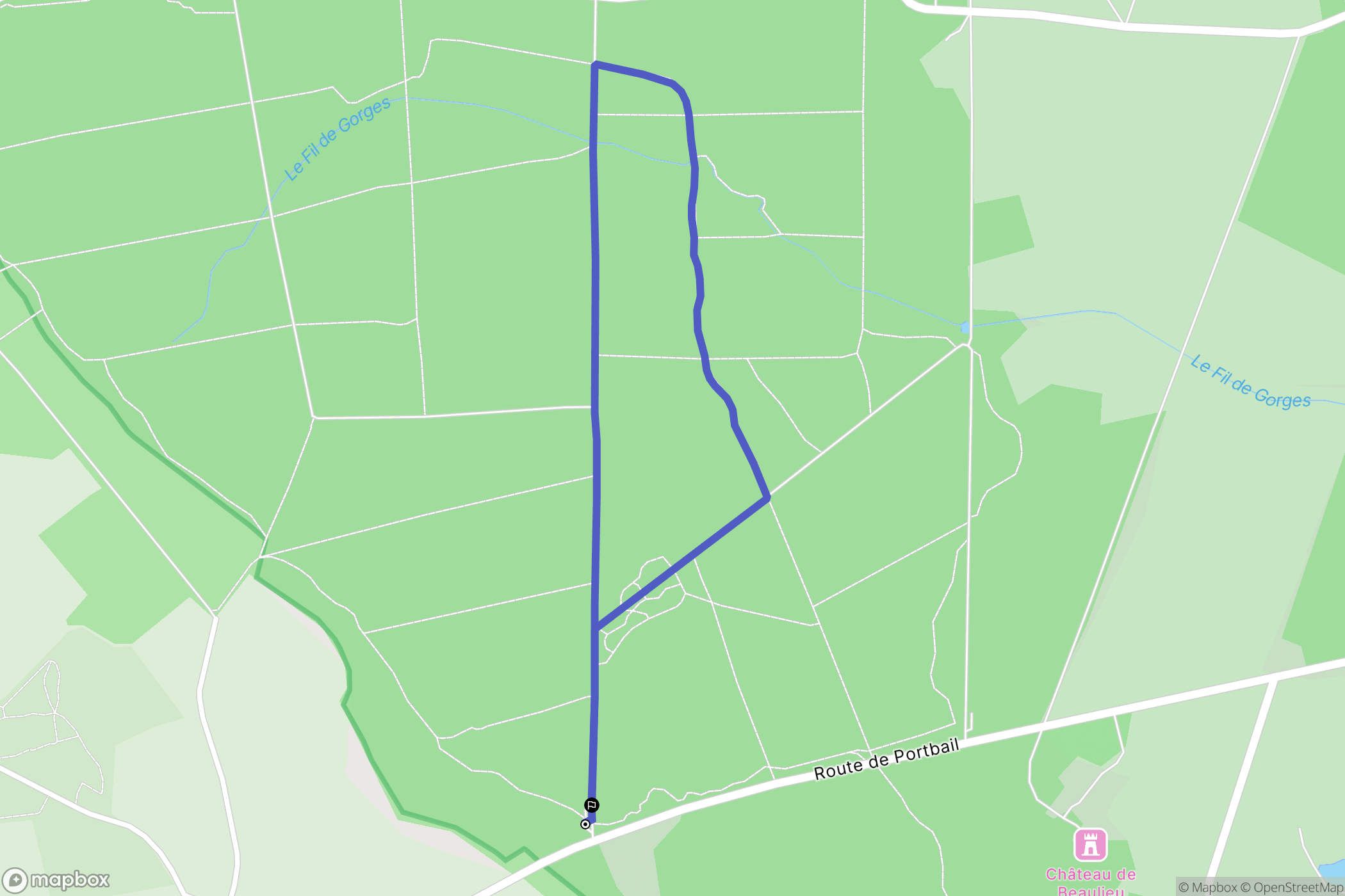Saint Sauveur le Vicomte: routekaart voor buitenactiviteiten - France