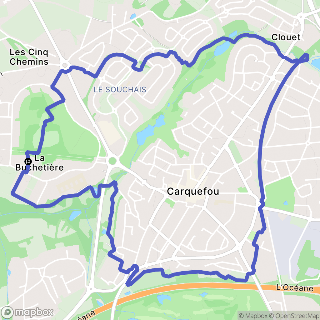 Carquefou: routekaart voor buitenactiviteiten - France