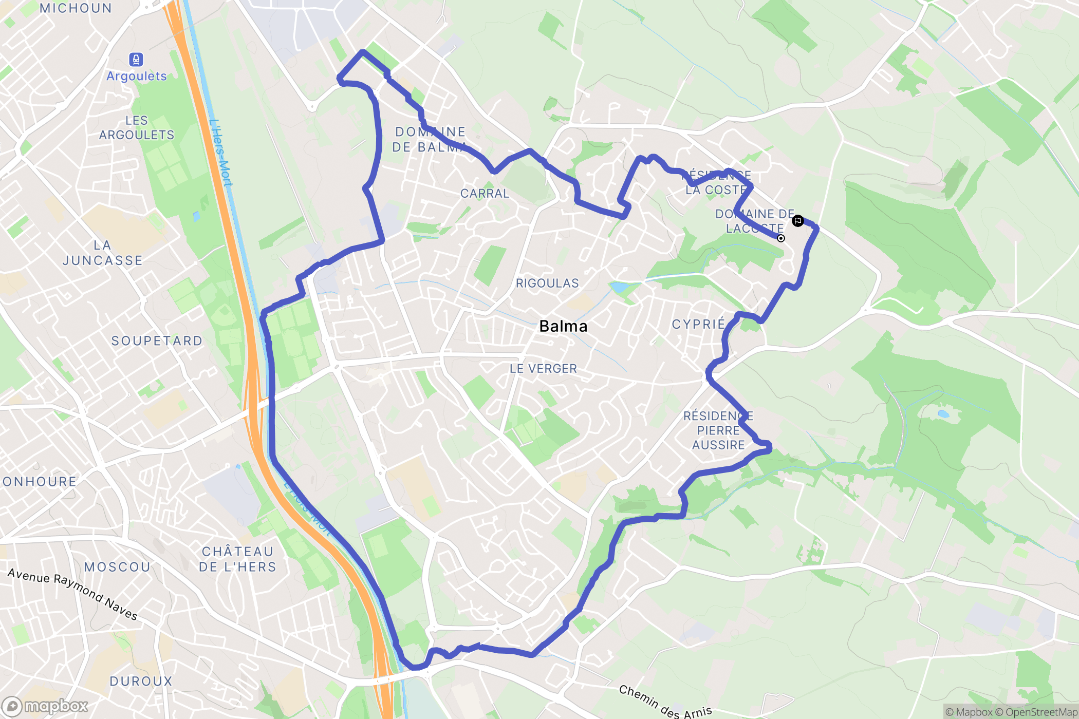 Balma: routekaart voor buitenactiviteiten - France
