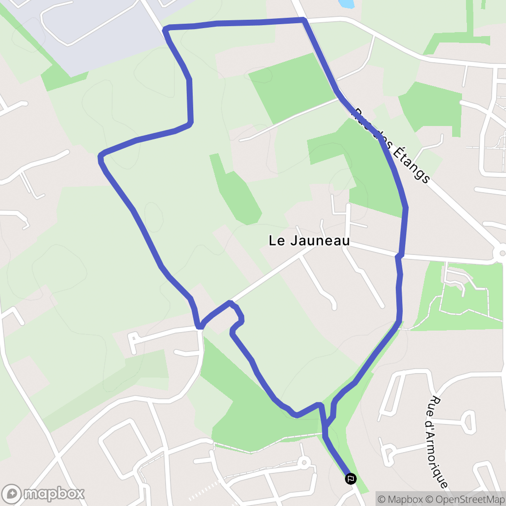 Thouaré-sur-Loire : carte du parcours de randonnée - France