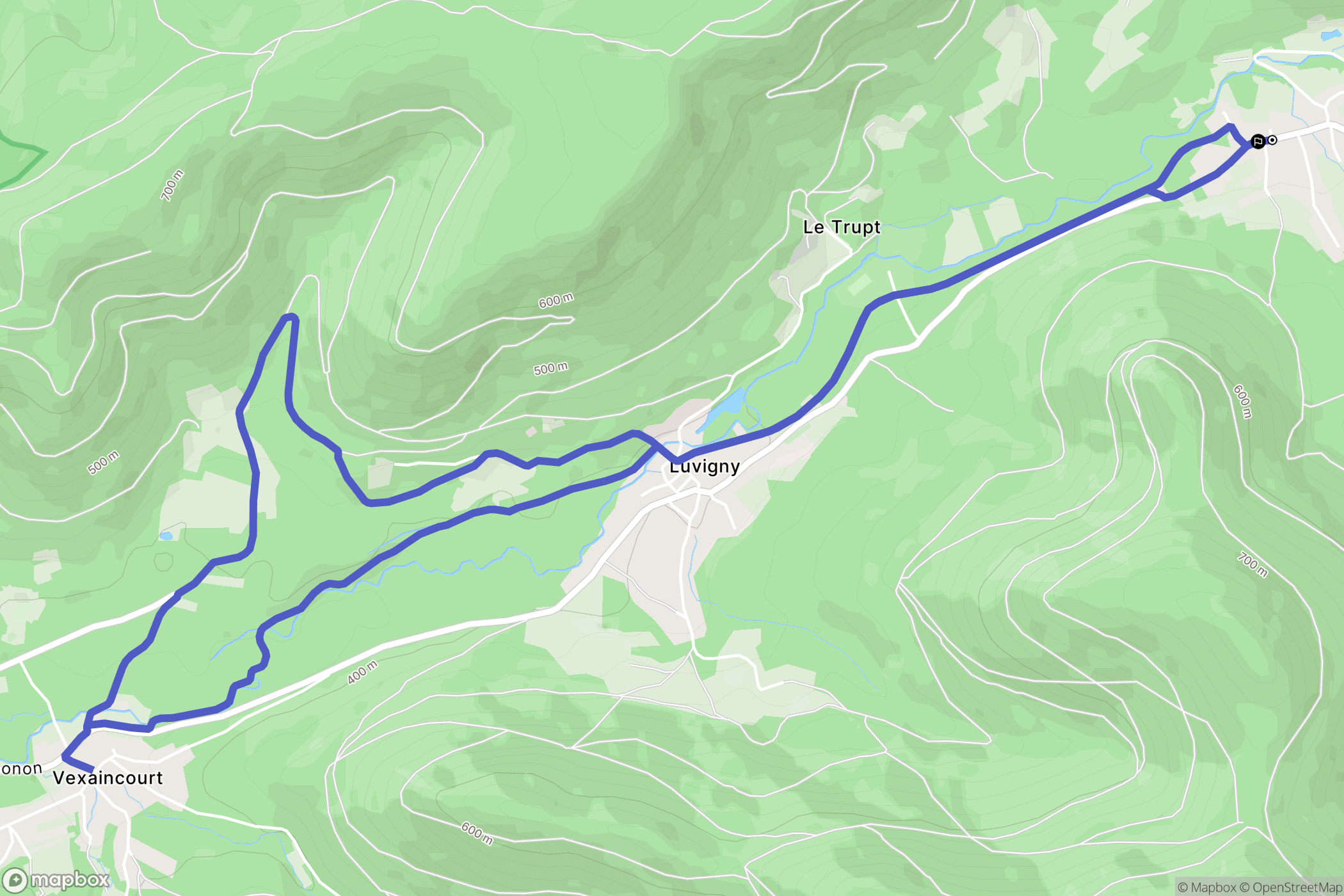 Raon-sur-Plaine: routekaart voor buitenactiviteiten - France