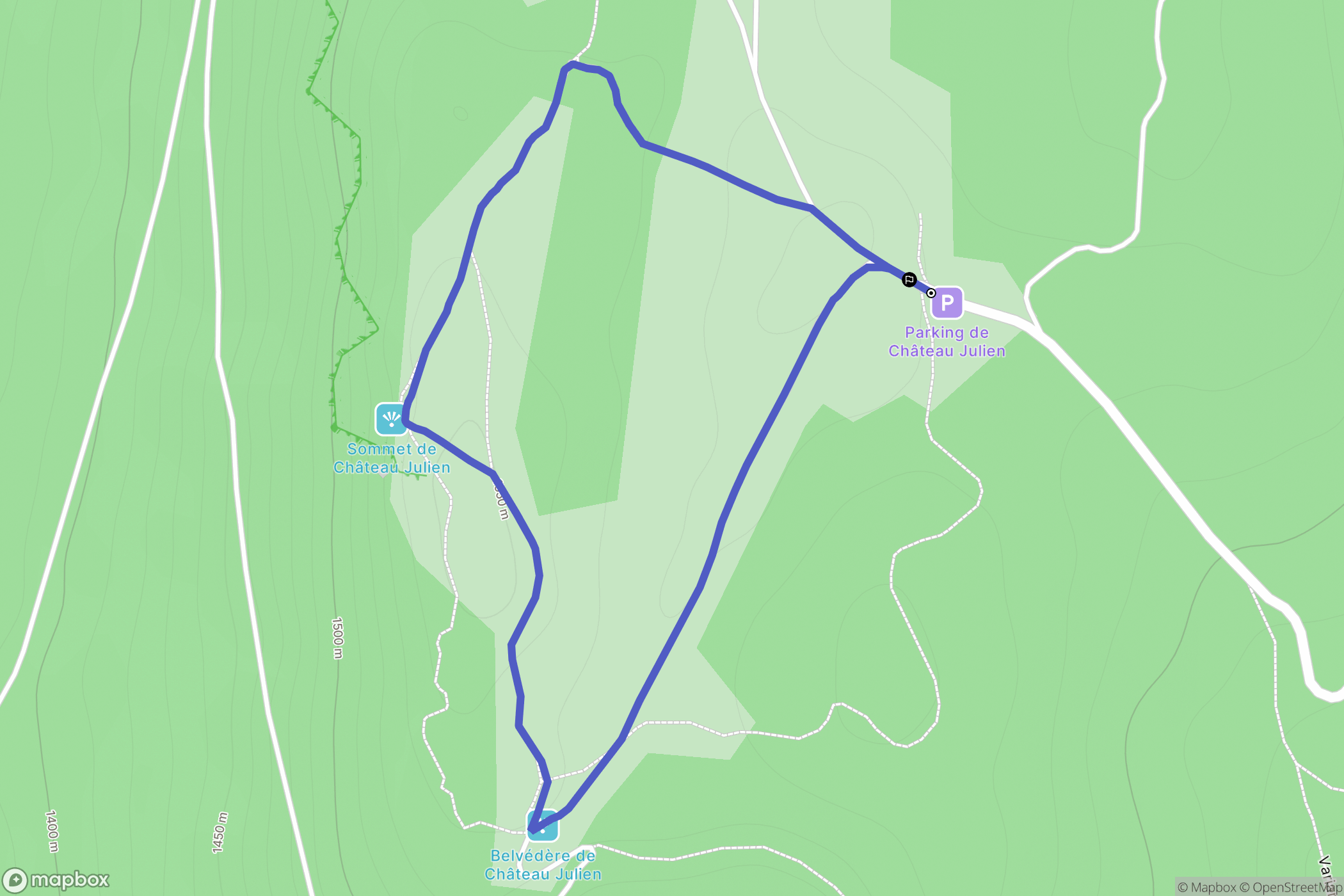 Villard de Lans: routekaart voor buitenactiviteiten - France