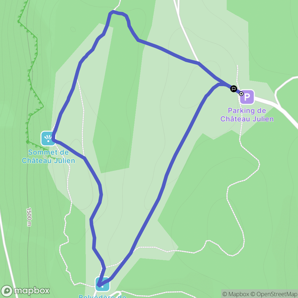 Villard de Lans: routekaart voor buitenactiviteiten - France