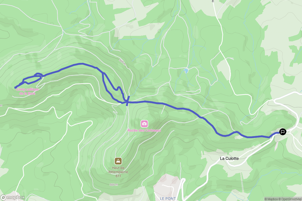 Saint jean d'Ormont: routekaart voor buitenactiviteiten - France