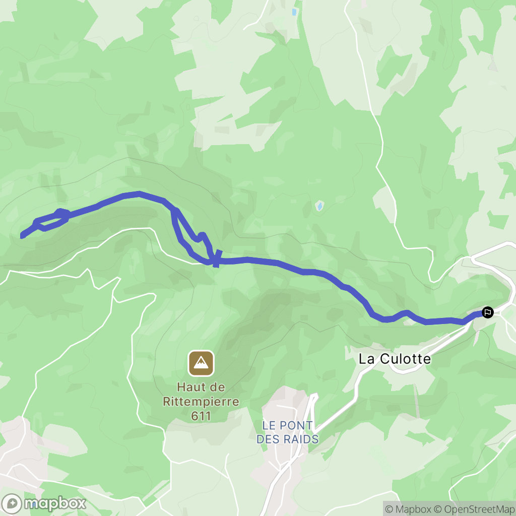 Saint jean d'Ormont: routekaart voor buitenactiviteiten - France