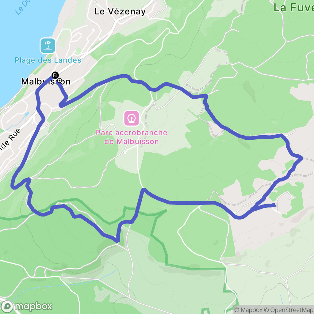 Malbuisson: routekaart voor buitenactiviteiten - France