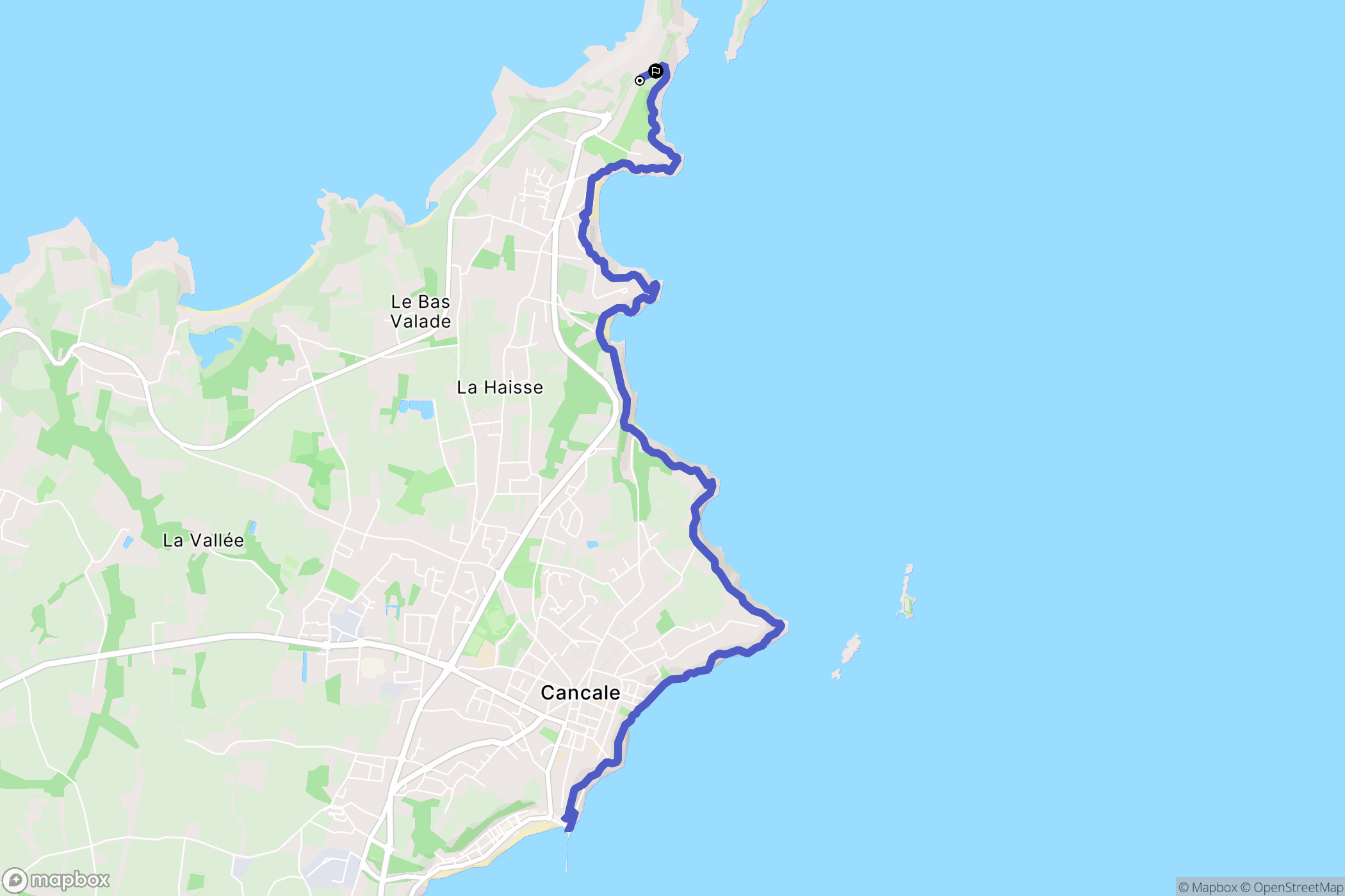 Cancale: routekaart voor buitenactiviteiten - France