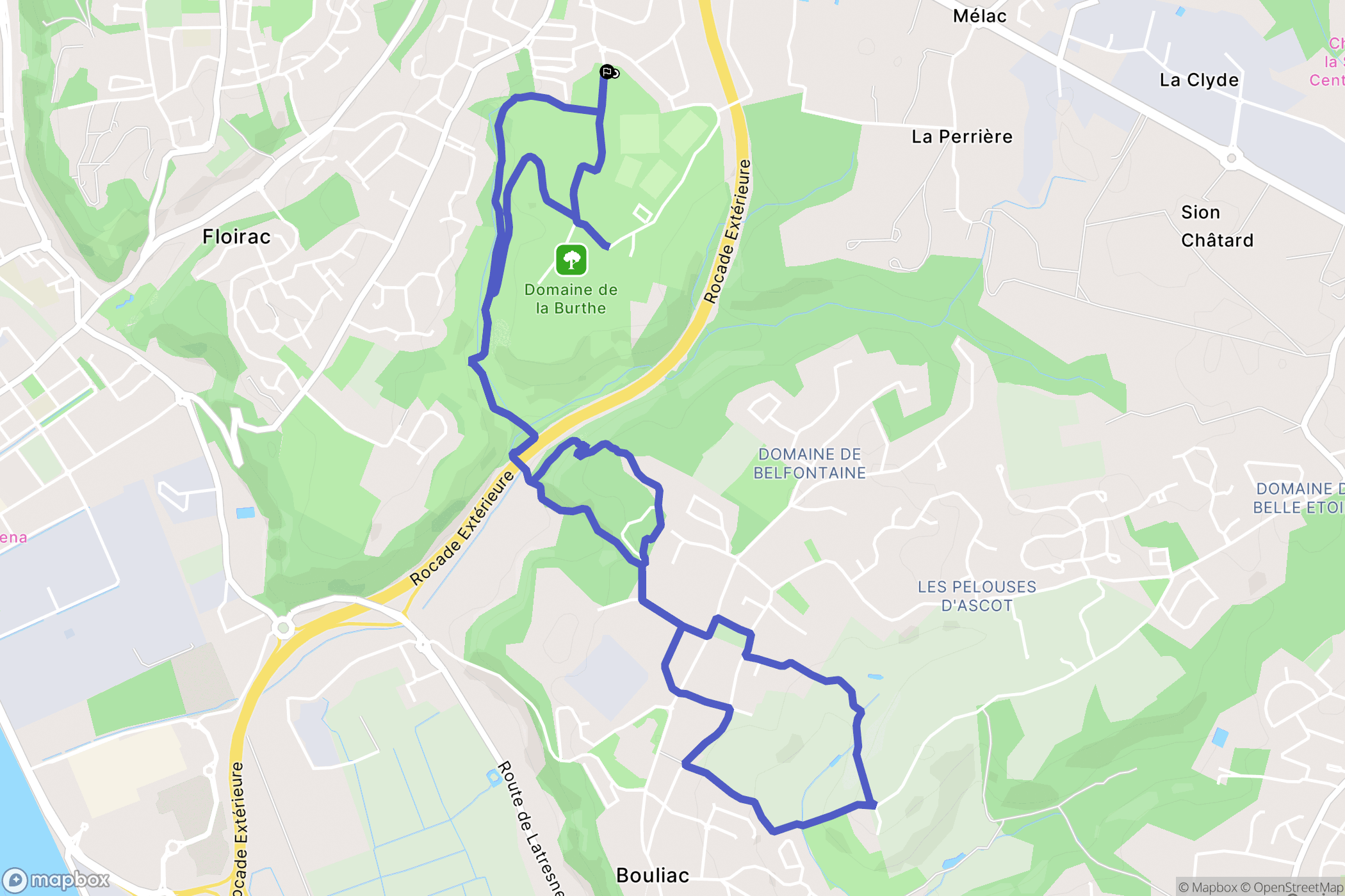 Floirac: routekaart voor buitenactiviteiten - France
