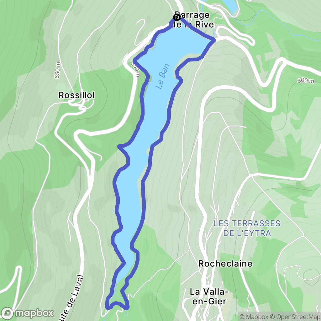 La Valla en Gier: routekaart voor buitenactiviteiten - France