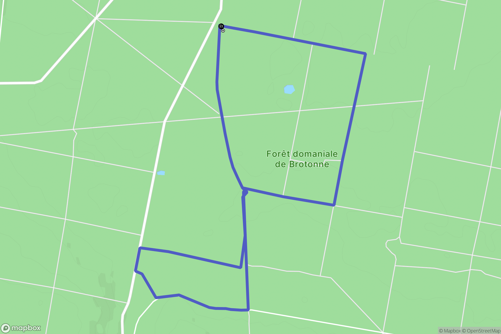 Arelaune-en-Seine : carte du parcours de randonnée - France