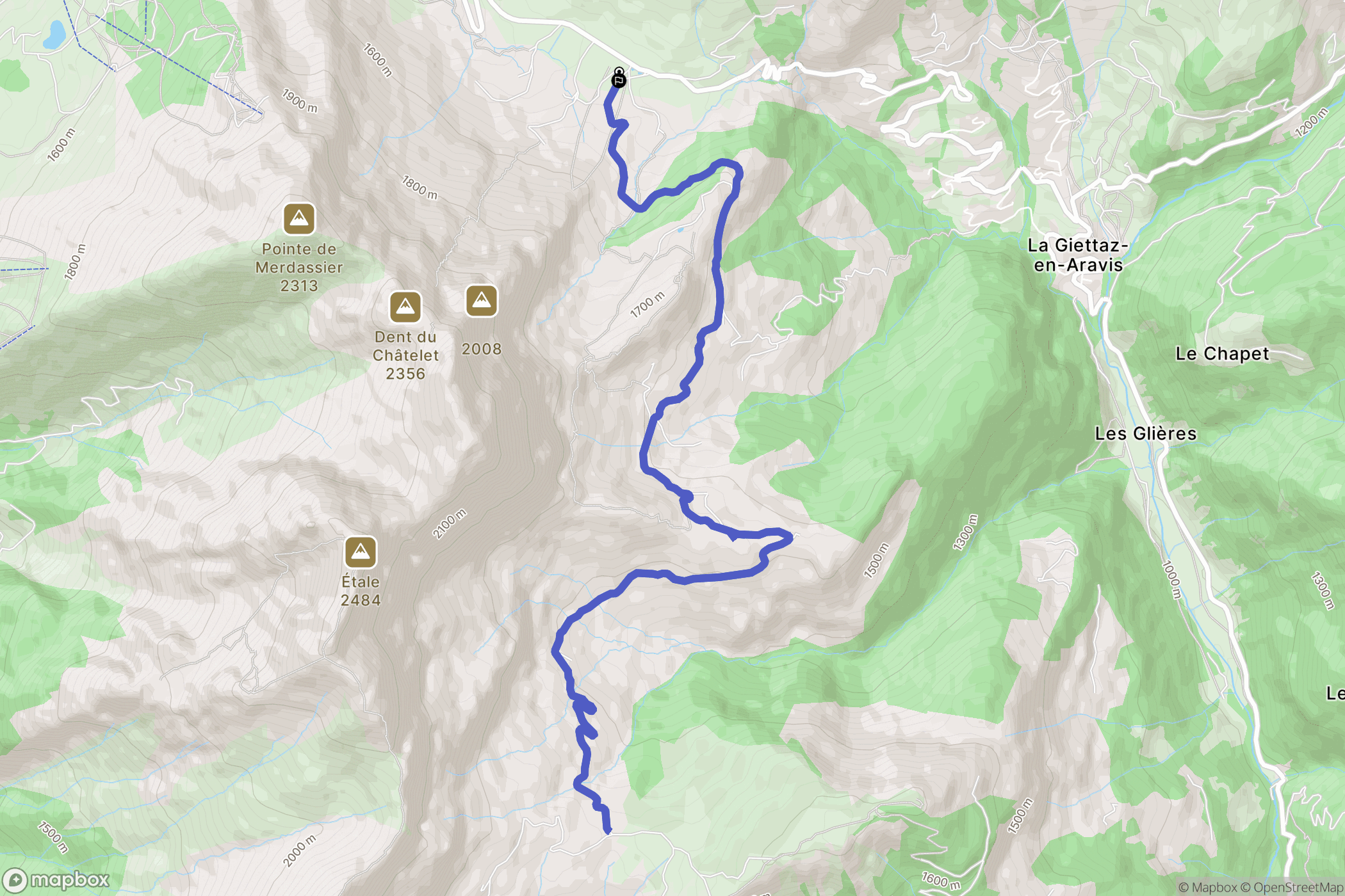 La Clusaz: routekaart voor buitenactiviteiten - France