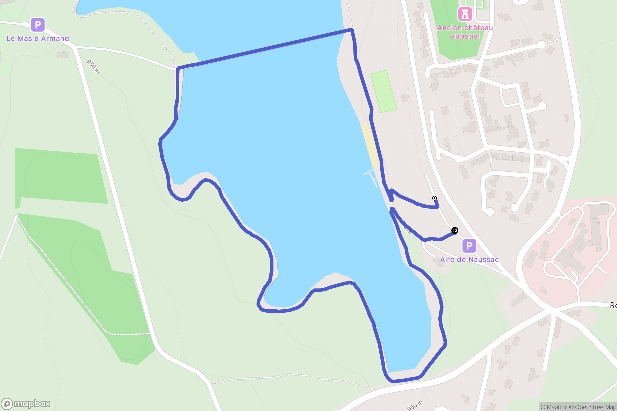 Naussac-Fontanes: routekaart voor buitenactiviteiten - France