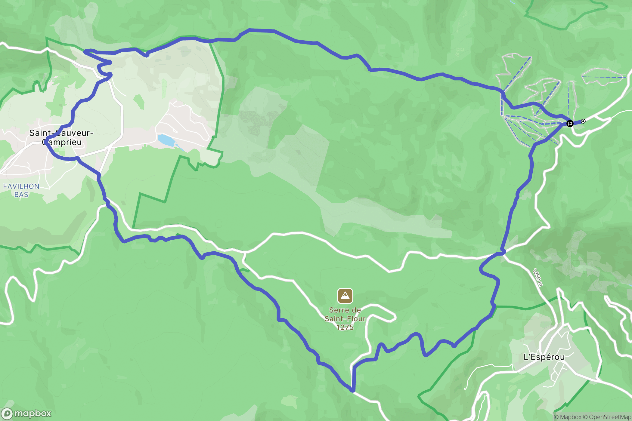 Val-d'Aigoual: routekaart voor buitenactiviteiten - France