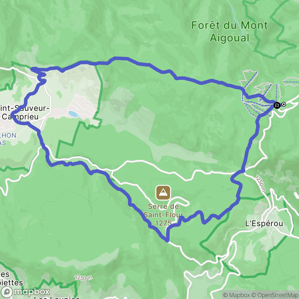 Val-d'Aigoual: routekaart voor buitenactiviteiten - France