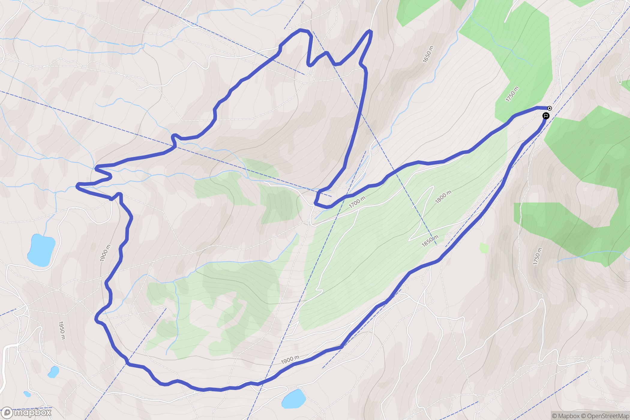Les Contamines-Montjoie: routekaart voor buitenactiviteiten - France