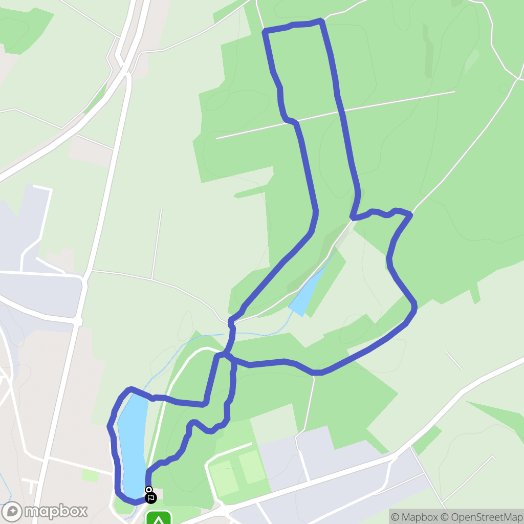 Rioz : carte du parcours de randonnée - France