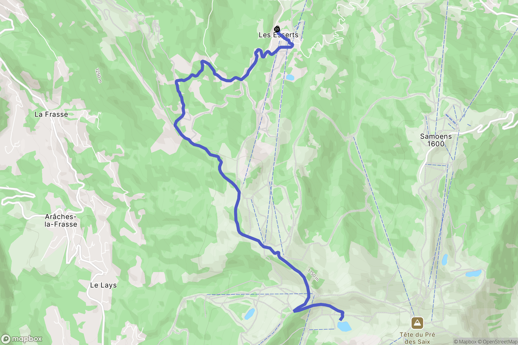 Morillon: routekaart voor buitenactiviteiten - France