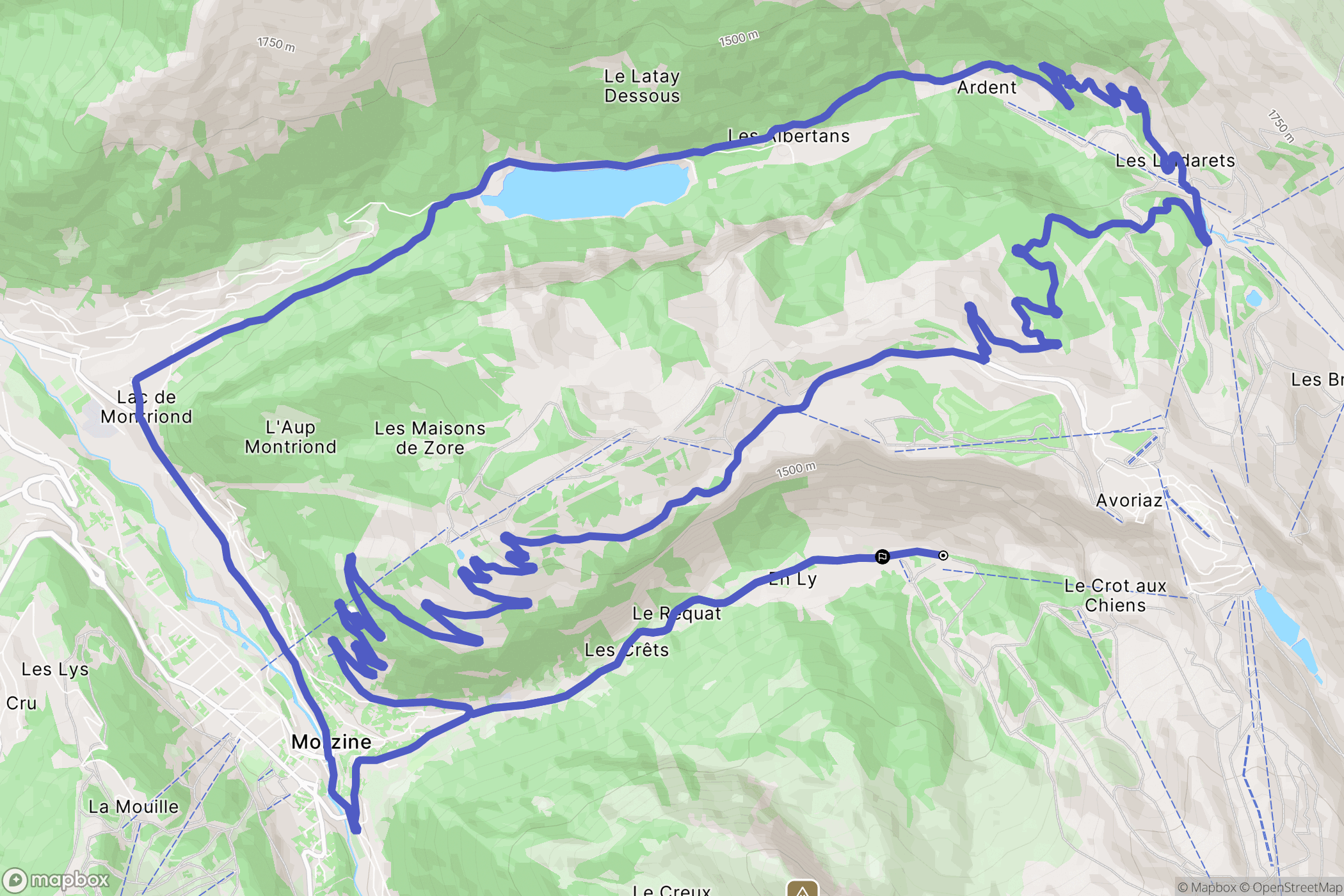 Morzine: routekaart voor buitenactiviteiten - France