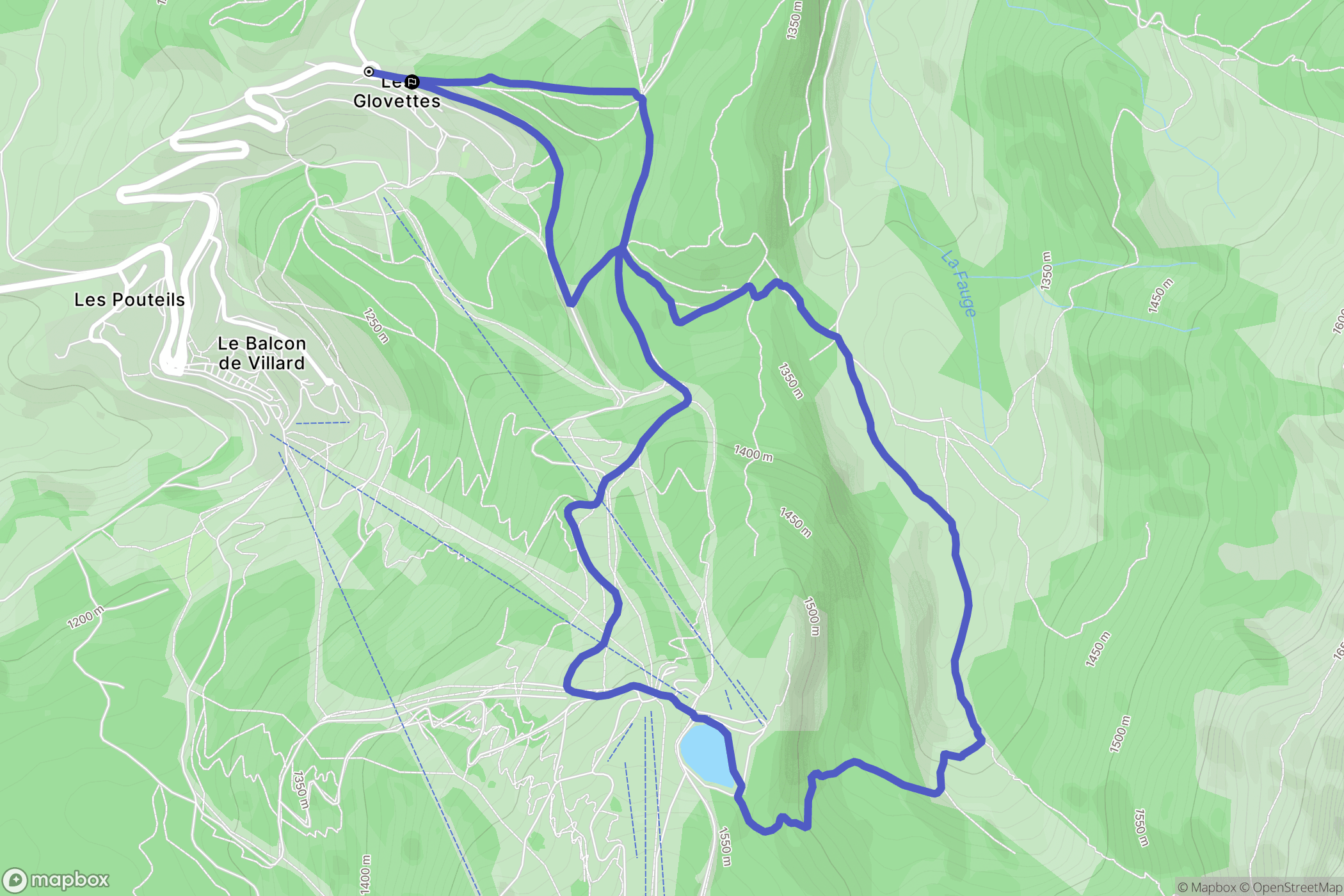 Villard de Lans: routekaart voor buitenactiviteiten - France