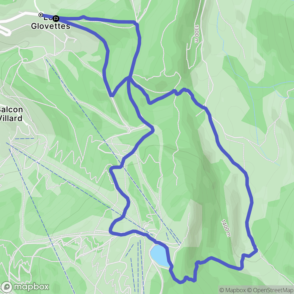 Villard de Lans: routekaart voor buitenactiviteiten - France