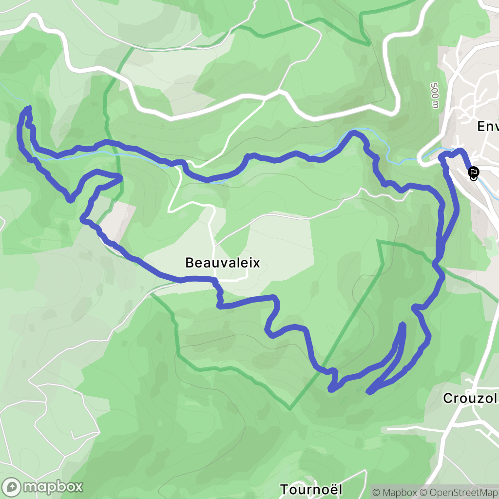 Enval: routekaart voor buitenactiviteiten - France