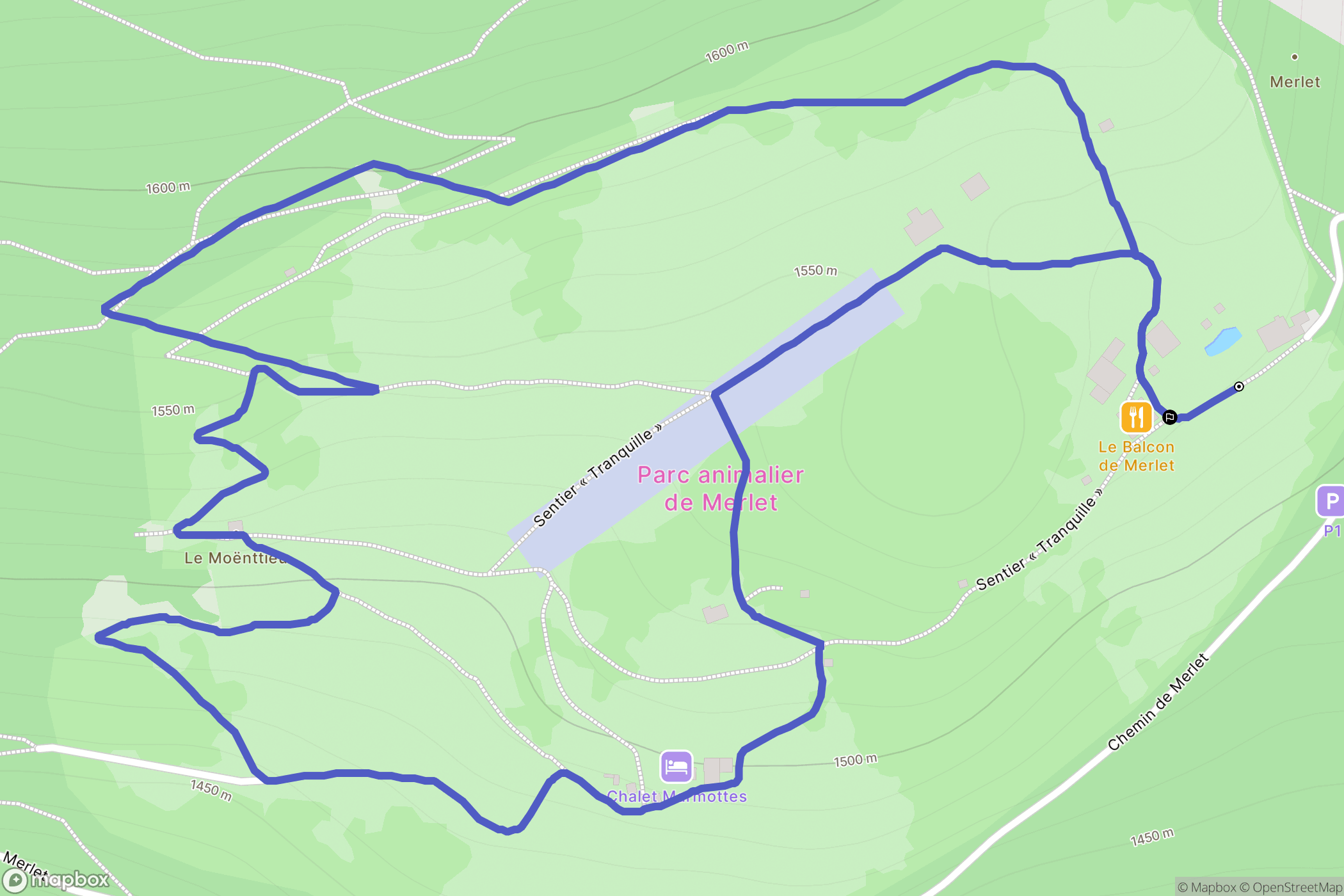 Les Houches: routekaart voor buitenactiviteiten - France