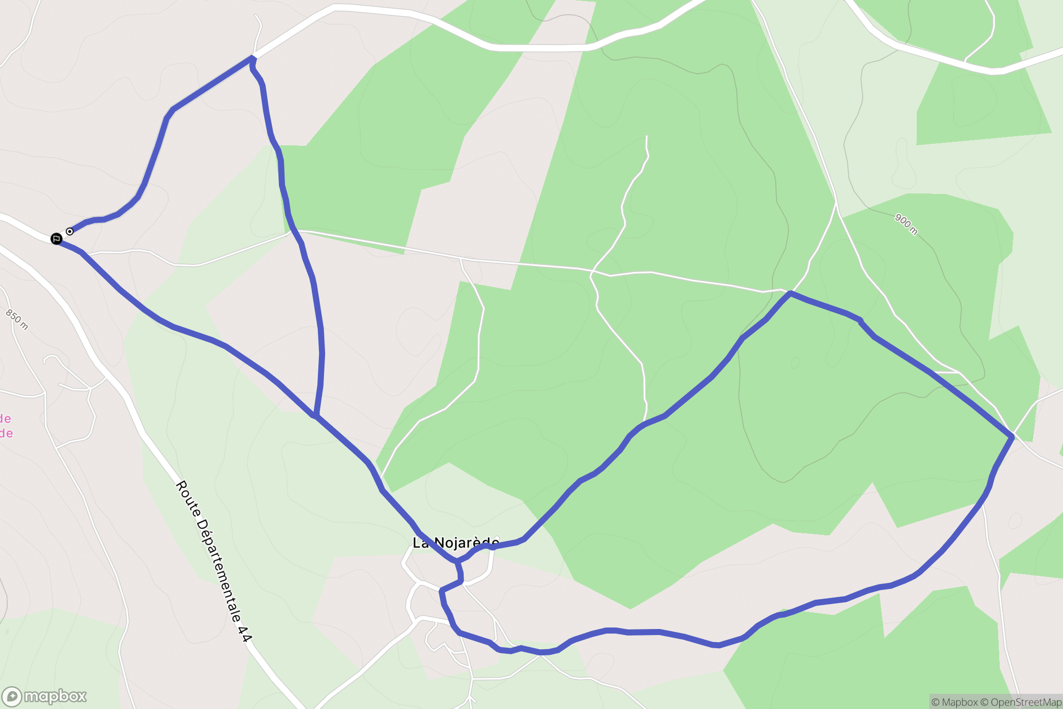 Chanac: routekaart voor buitenactiviteiten - France