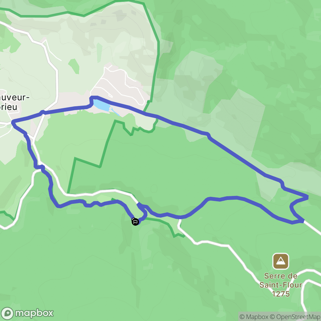 Saint-Sauveur-Camprieu: routekaart voor buitenactiviteiten - France
