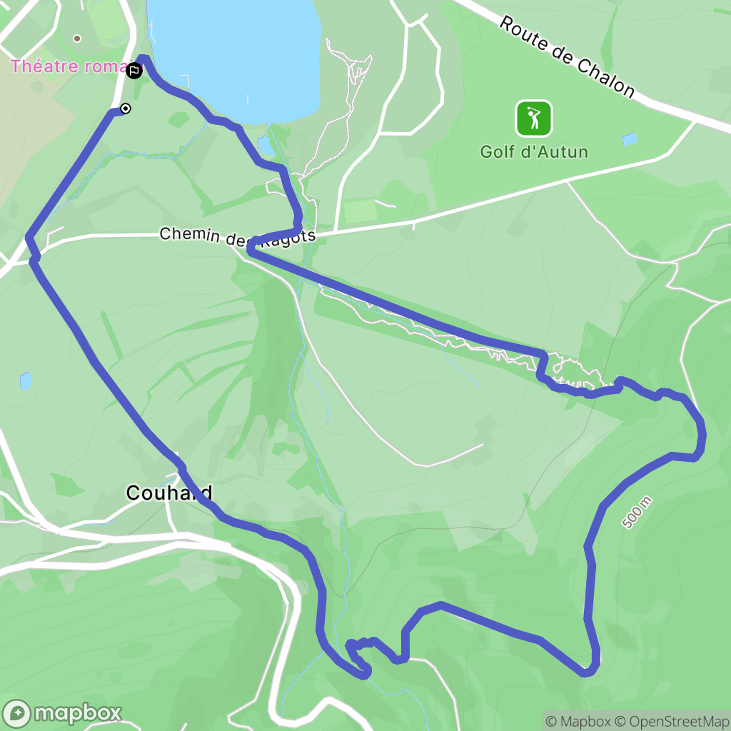 Autun: routekaart voor buitenactiviteiten - France