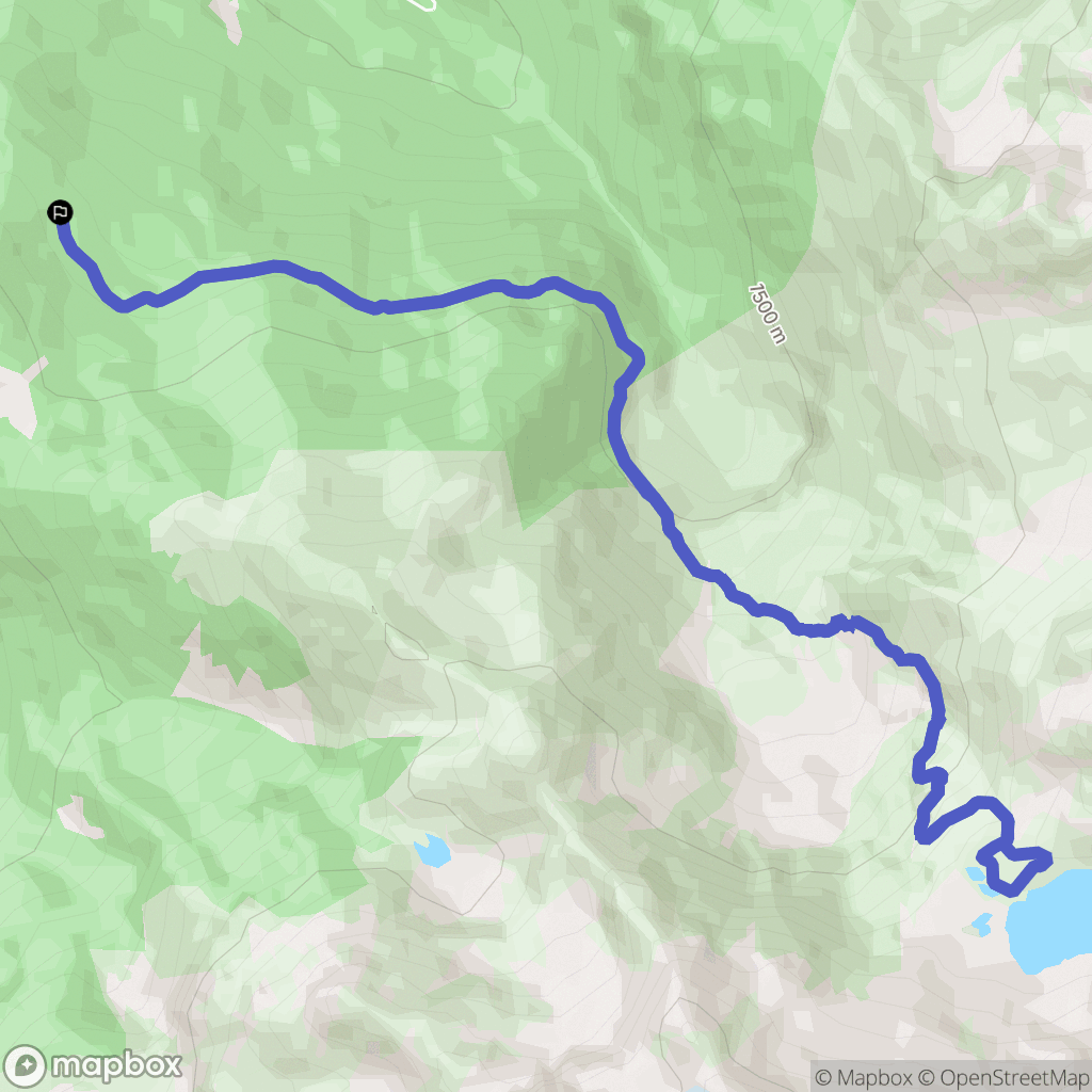 Saint-Mury-Monteymond : carte du parcours de randonnée - France
