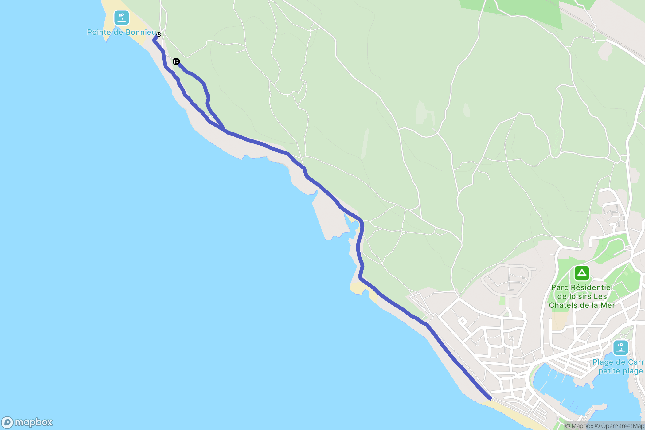 Martigues: routekaart voor buitenactiviteiten - France