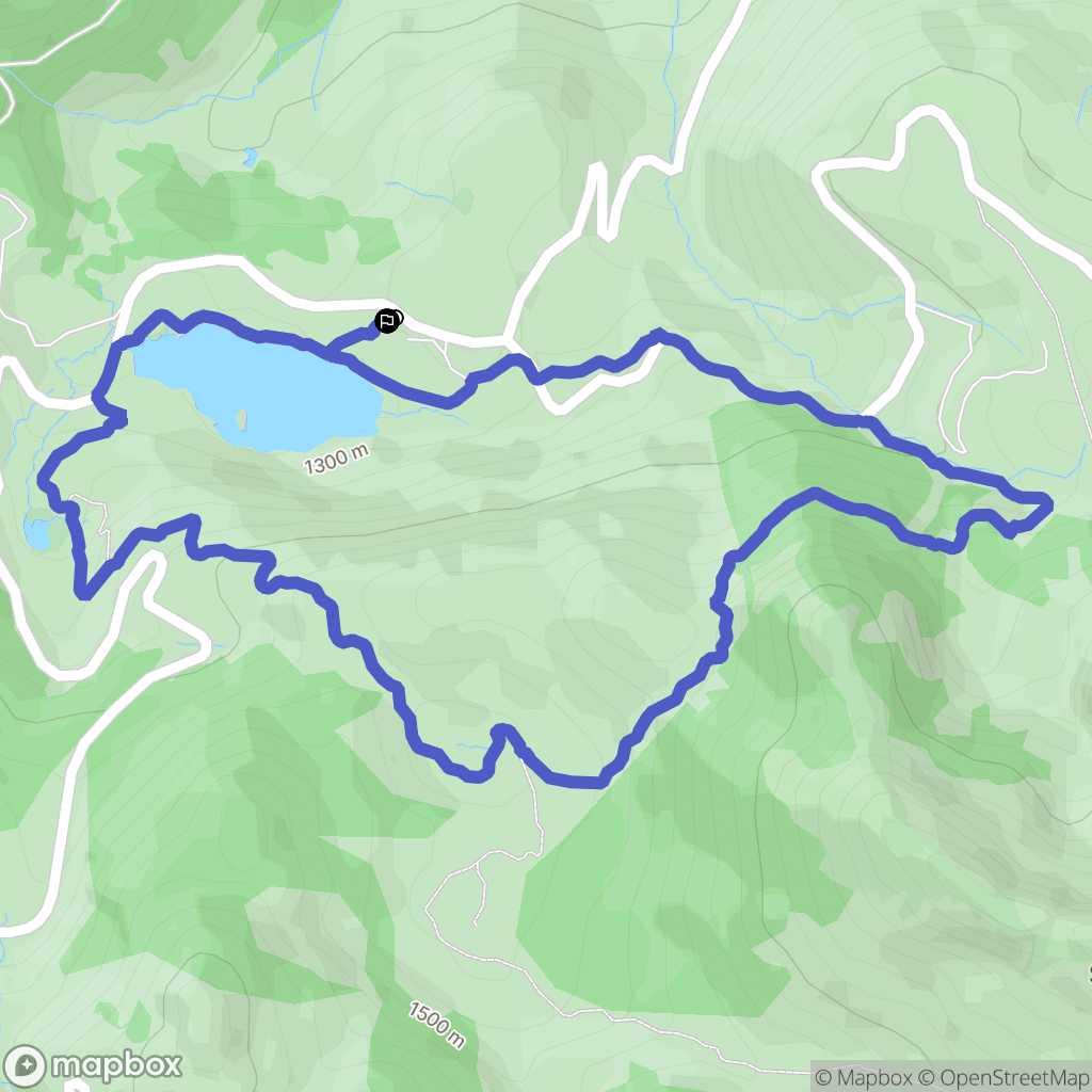 Sentenac : carte du parcours de randonnée - France