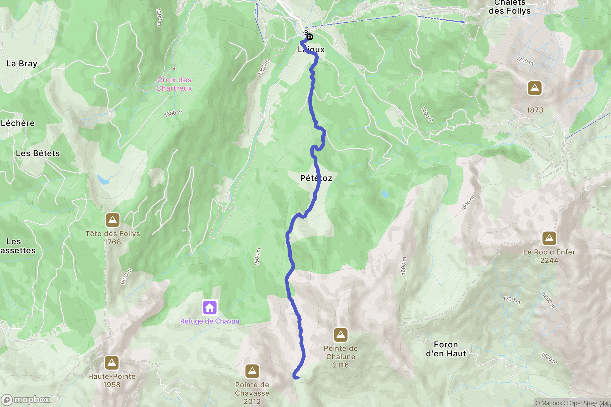 Bellevaux: routekaart voor buitenactiviteiten - France