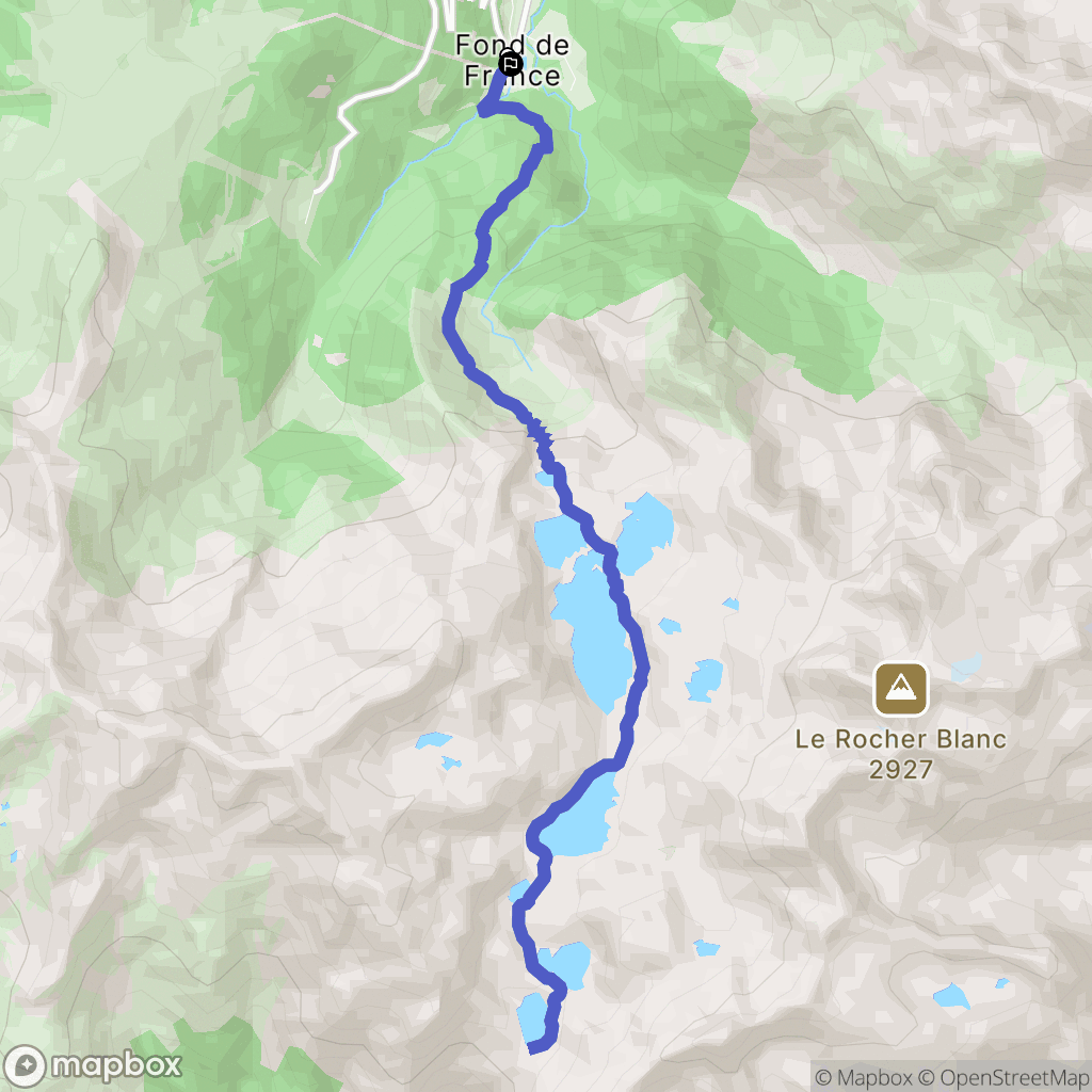 Le Haut-Bréda: routekaart voor buitenactiviteiten - France
