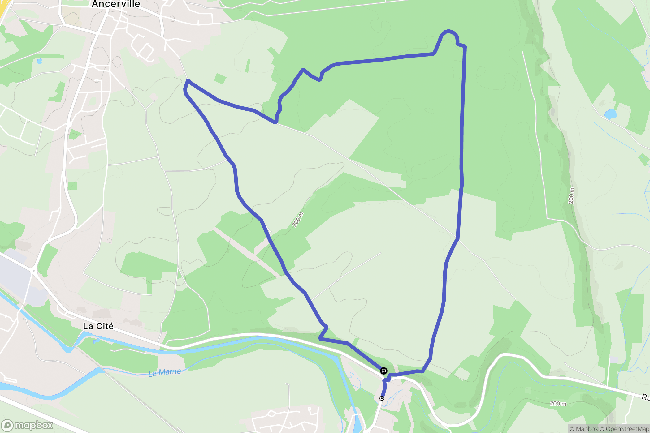 Chamouilley: routekaart voor buitenactiviteiten - France
