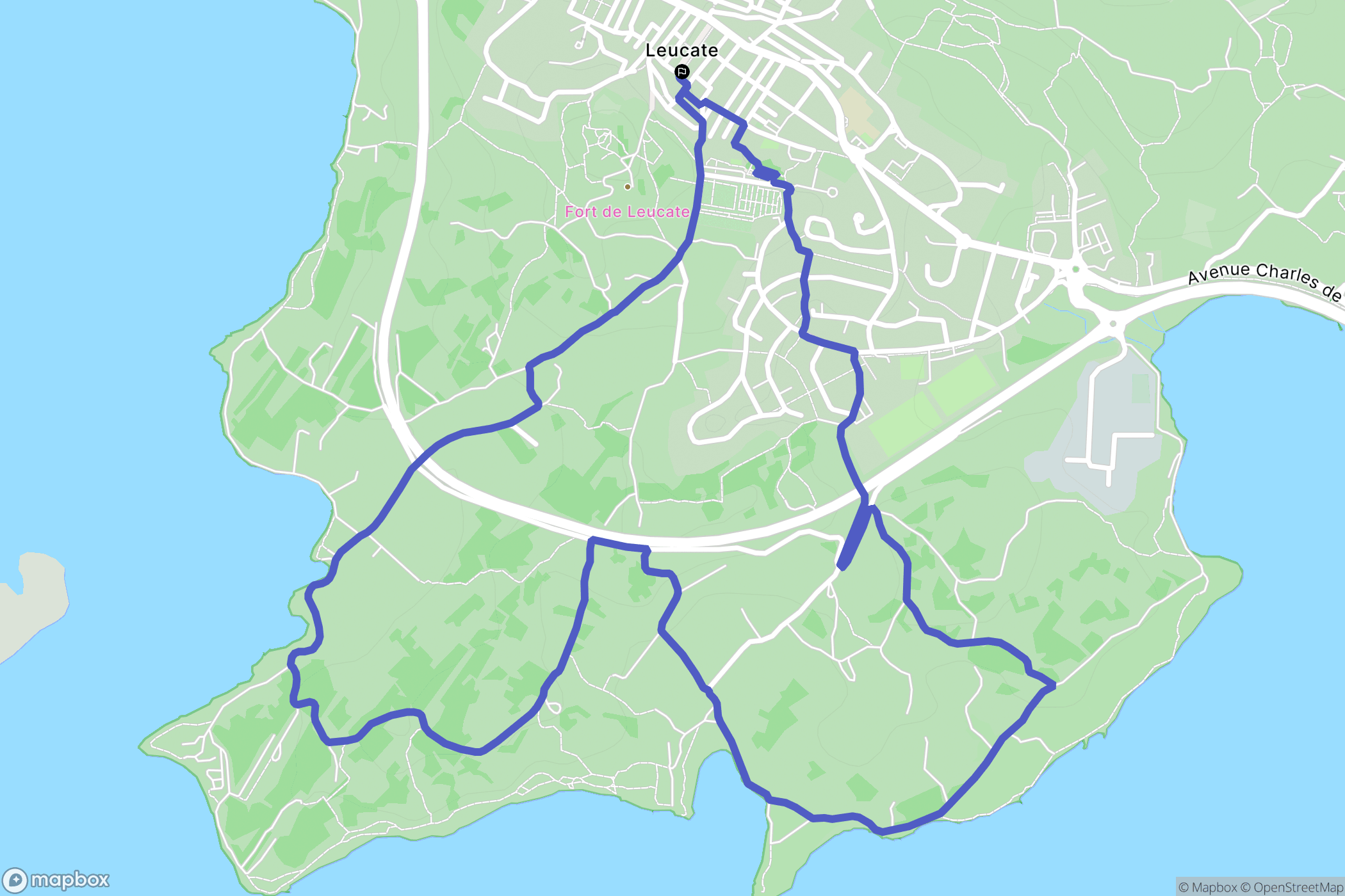 Leucate: routekaart voor buitenactiviteiten - France