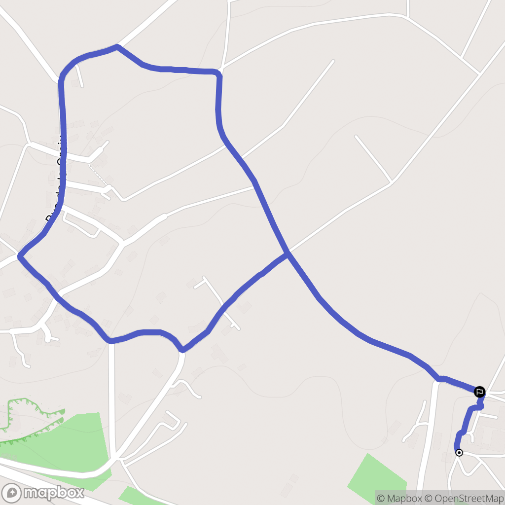 Chasseneuil : carte du parcours de randonnée - France