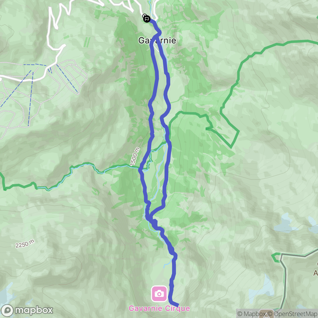 Gavarnie: routekaart voor buitenactiviteiten - France