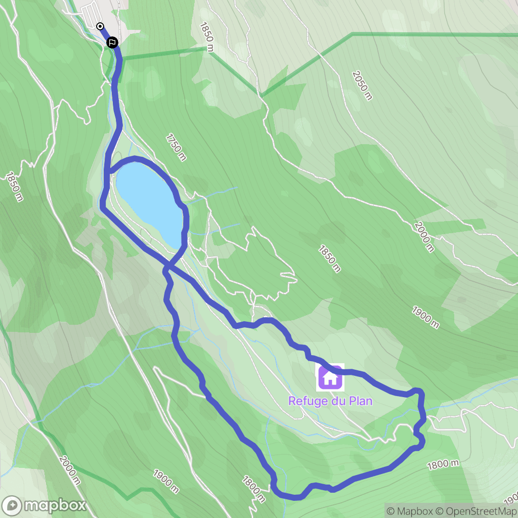 Les Allues: routekaart voor buitenactiviteiten - France