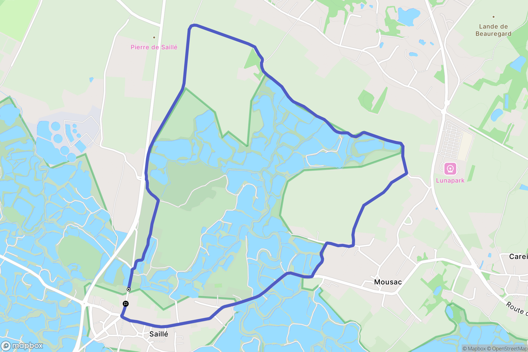 Guérande: routekaart voor buitenactiviteiten - France