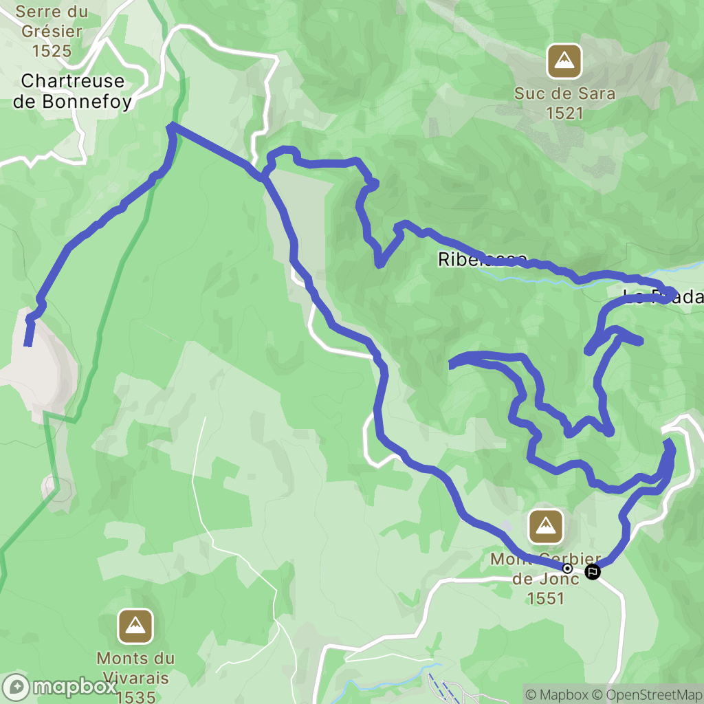 Sainte-Eulalie: routekaart voor buitenactiviteiten - France