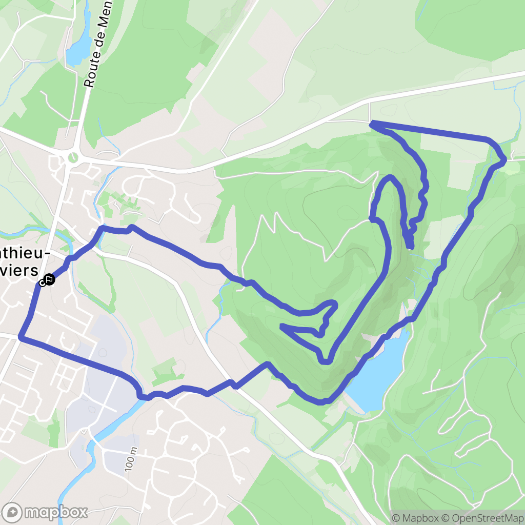 Saint-Mathieu-de-Tréviers: routekaart voor buitenactiviteiten - France