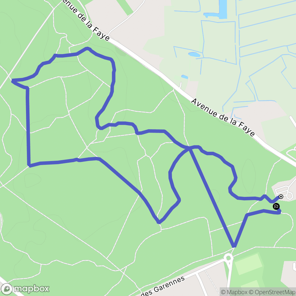 Saint-Hilaire-de-Riez : carte du parcours de randonnée - France