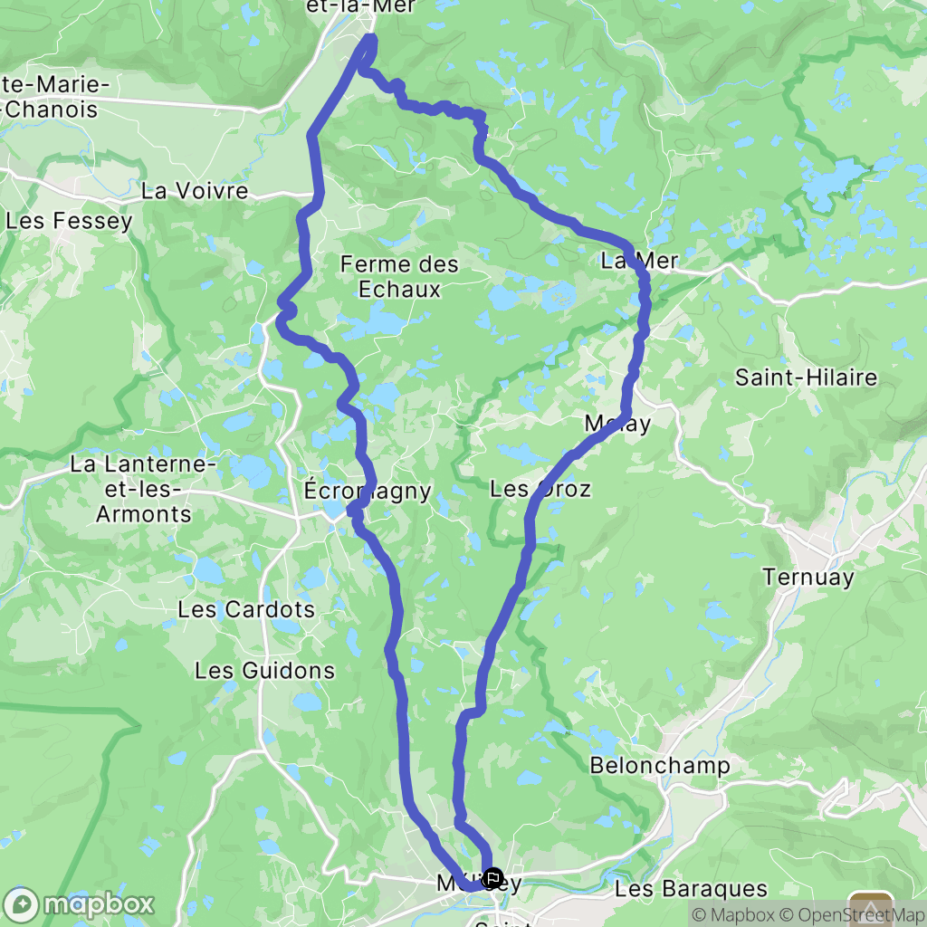 Mélisey: routekaart voor buitenactiviteiten - France