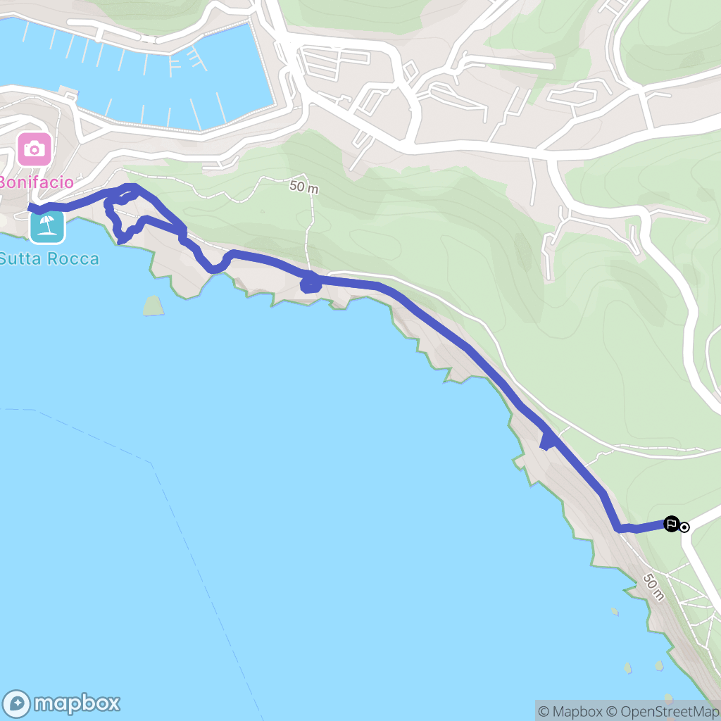 Bonifacio: routekaart voor buitenactiviteiten - France