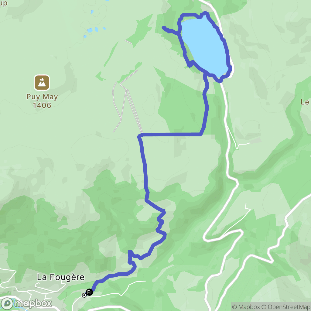 Mont-Dore: routekaart voor buitenactiviteiten - France
