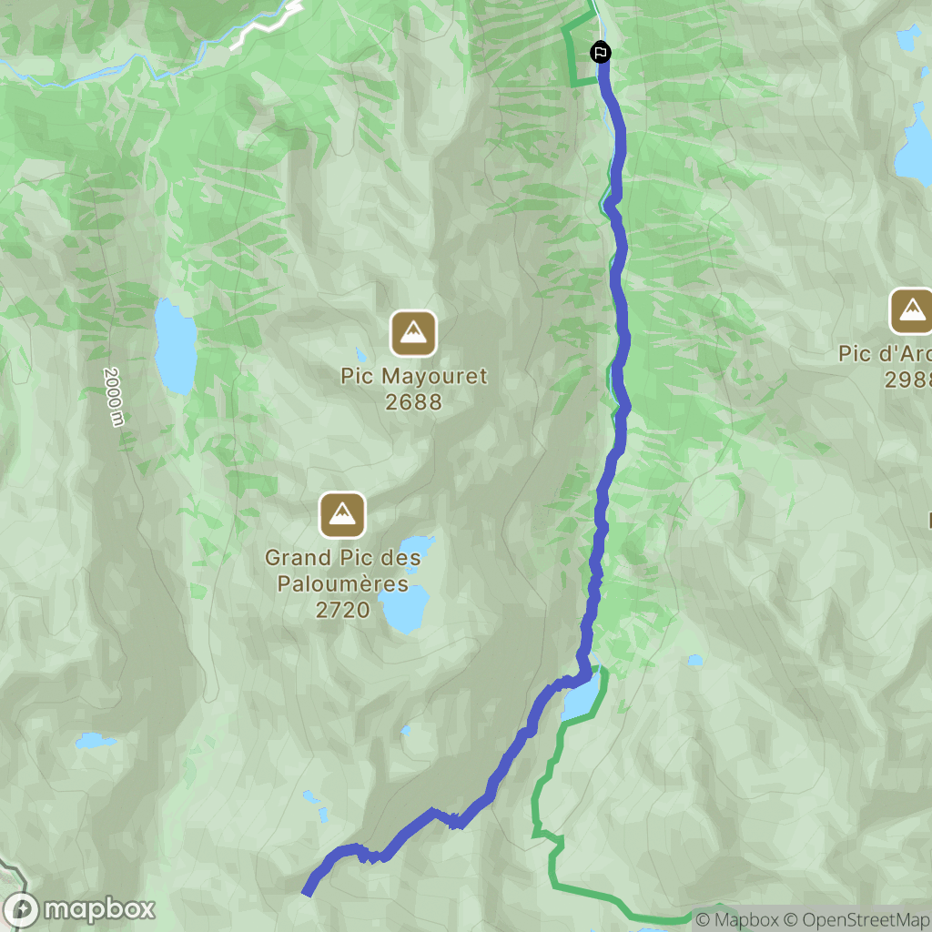 Cauterets: routekaart voor buitenactiviteiten - France