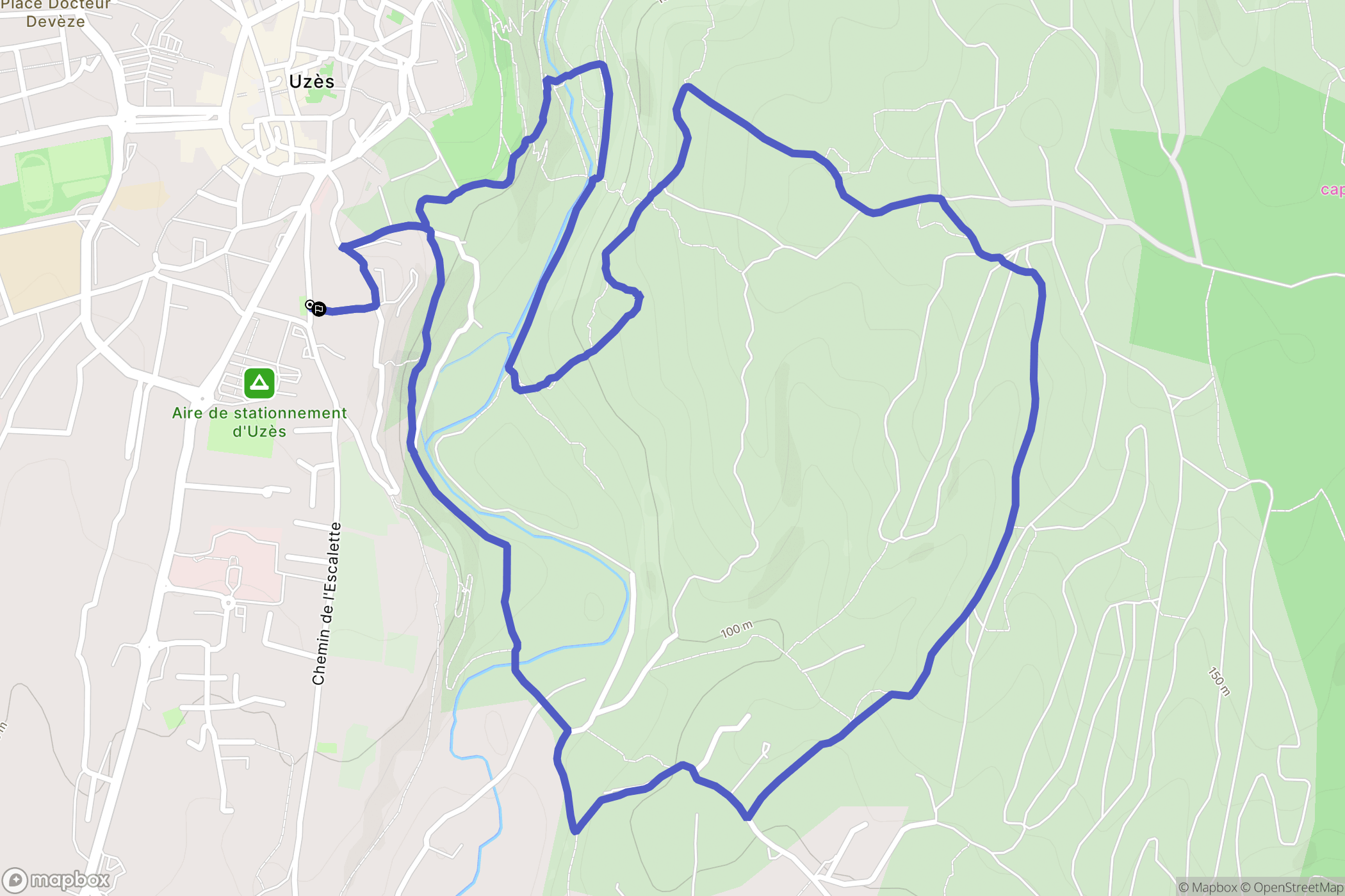 Uzès: routekaart voor buitenactiviteiten - France