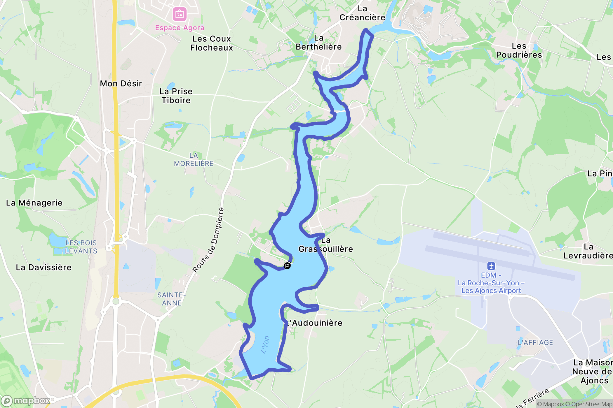 La Roche-sur-Yon: routekaart voor buitenactiviteiten - France